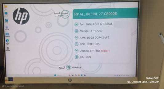 HP All-in-One PC | 27 cr0008ng