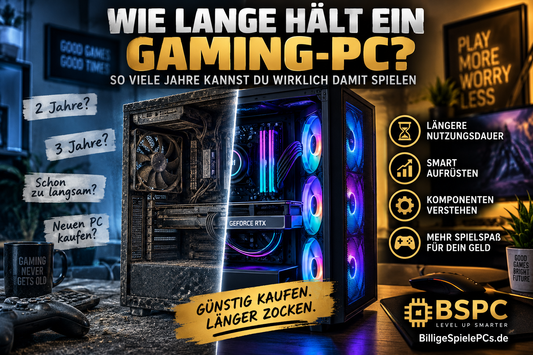 Wie lange hält ein günstiger Gaming-PC? So viele Jahre kannst du wirklich damit spielen.