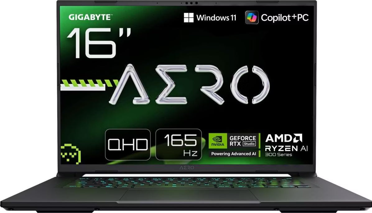 Gigabyte Aero X16 AMD Ryzen AI 7 350