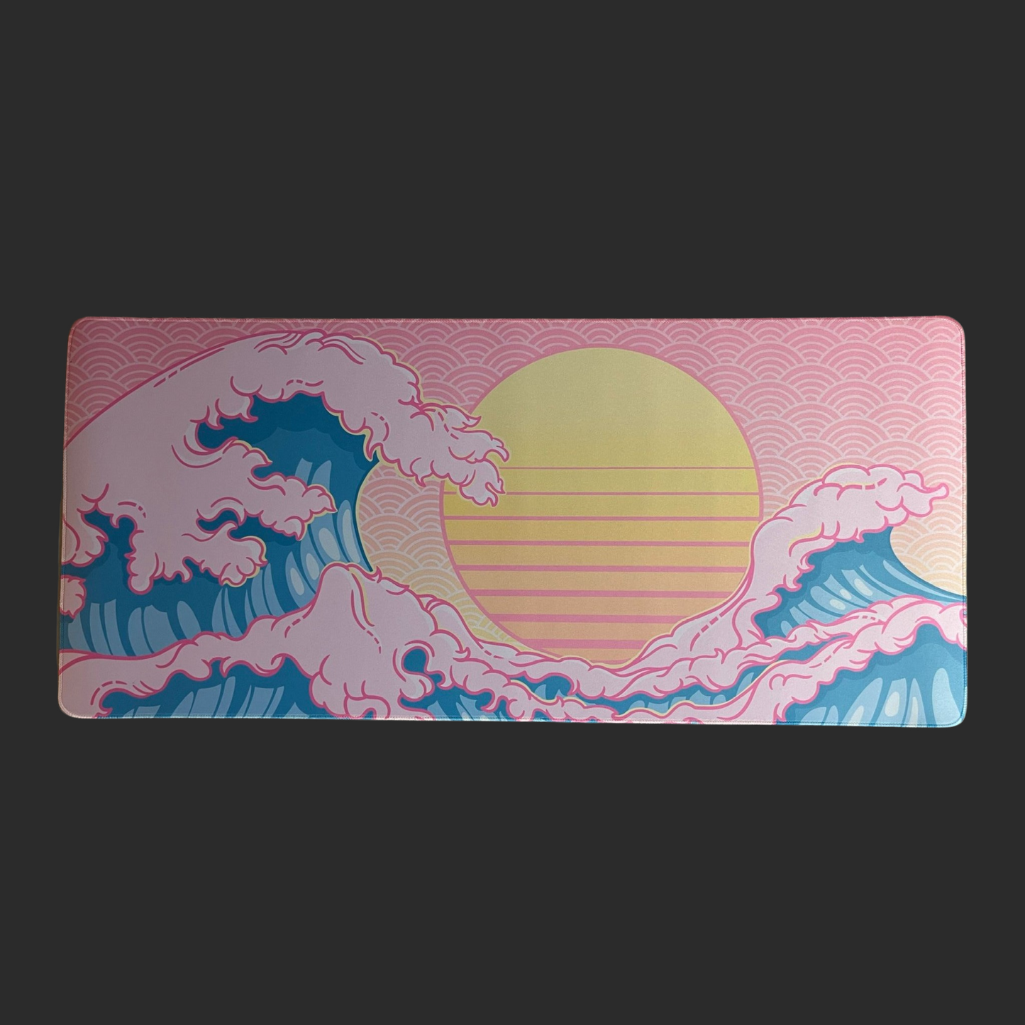 The Great Retro Wave Deskmat