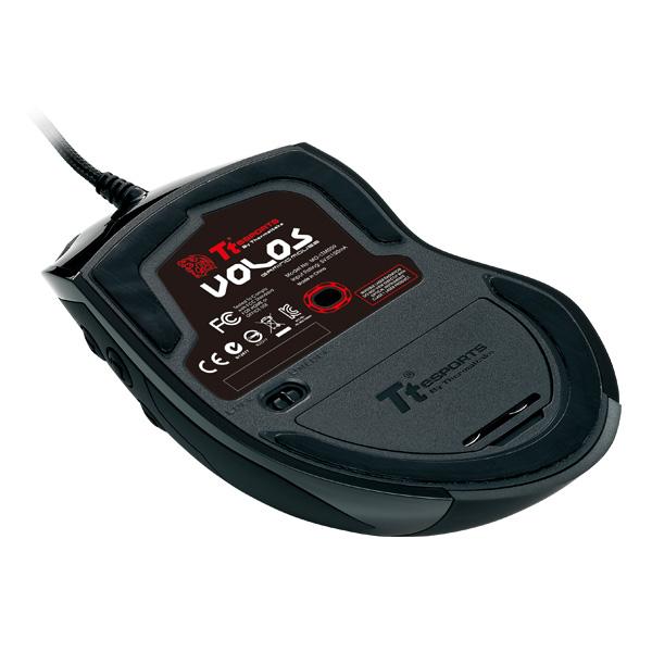 VOLOS Black Gaming Maus