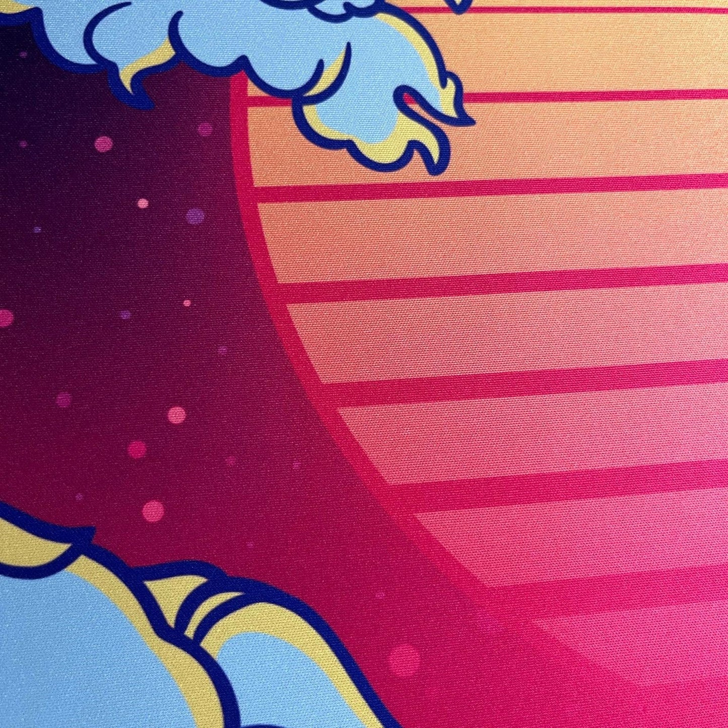 The Great Retro Wave Deskmat