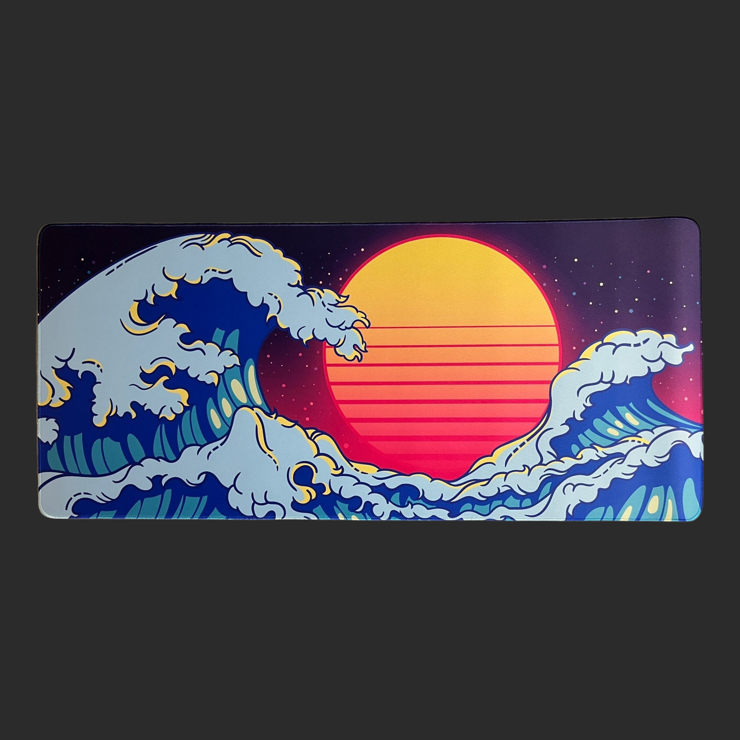 The Great Retro Wave Deskmat