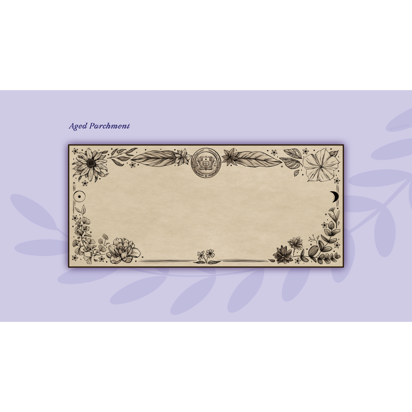 Deskmat "Botanical Divination"