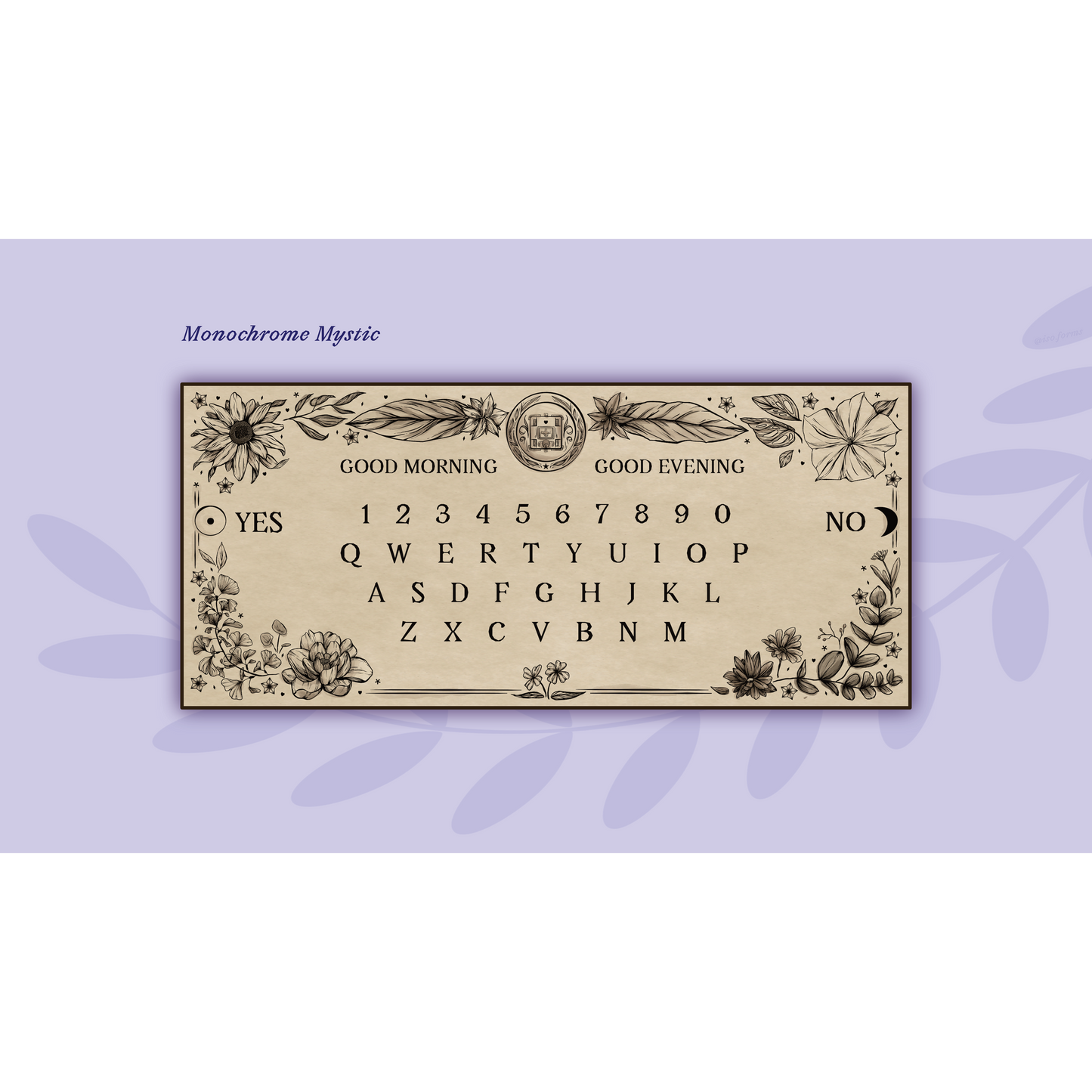 Deskmat "Botanical Divination"