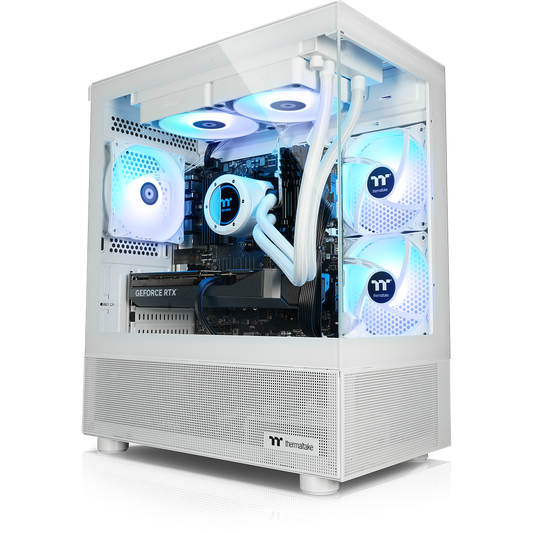 Cyan Skirja 5060Ti Snow White LCGS Gaming PC