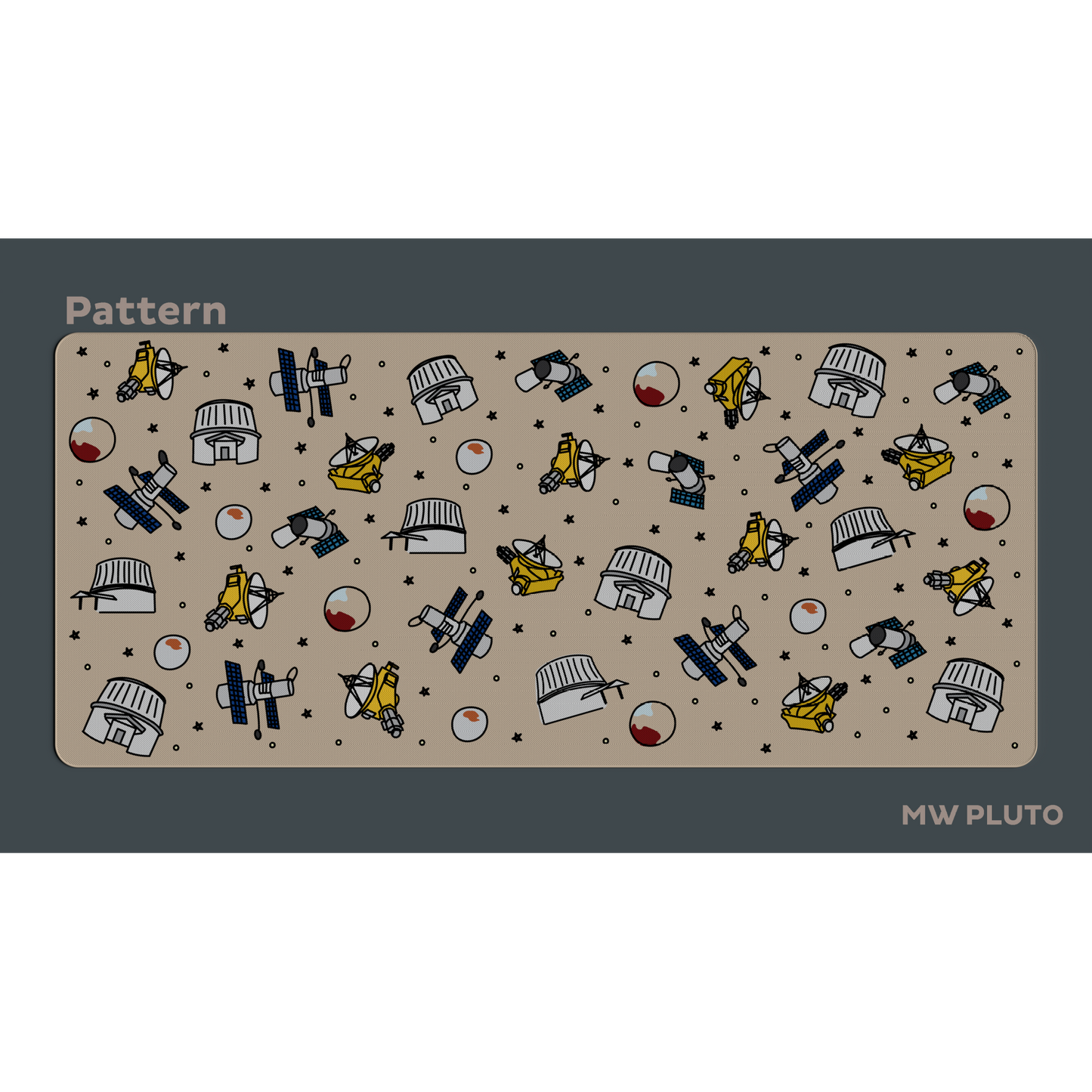MW Pluto Deskmat