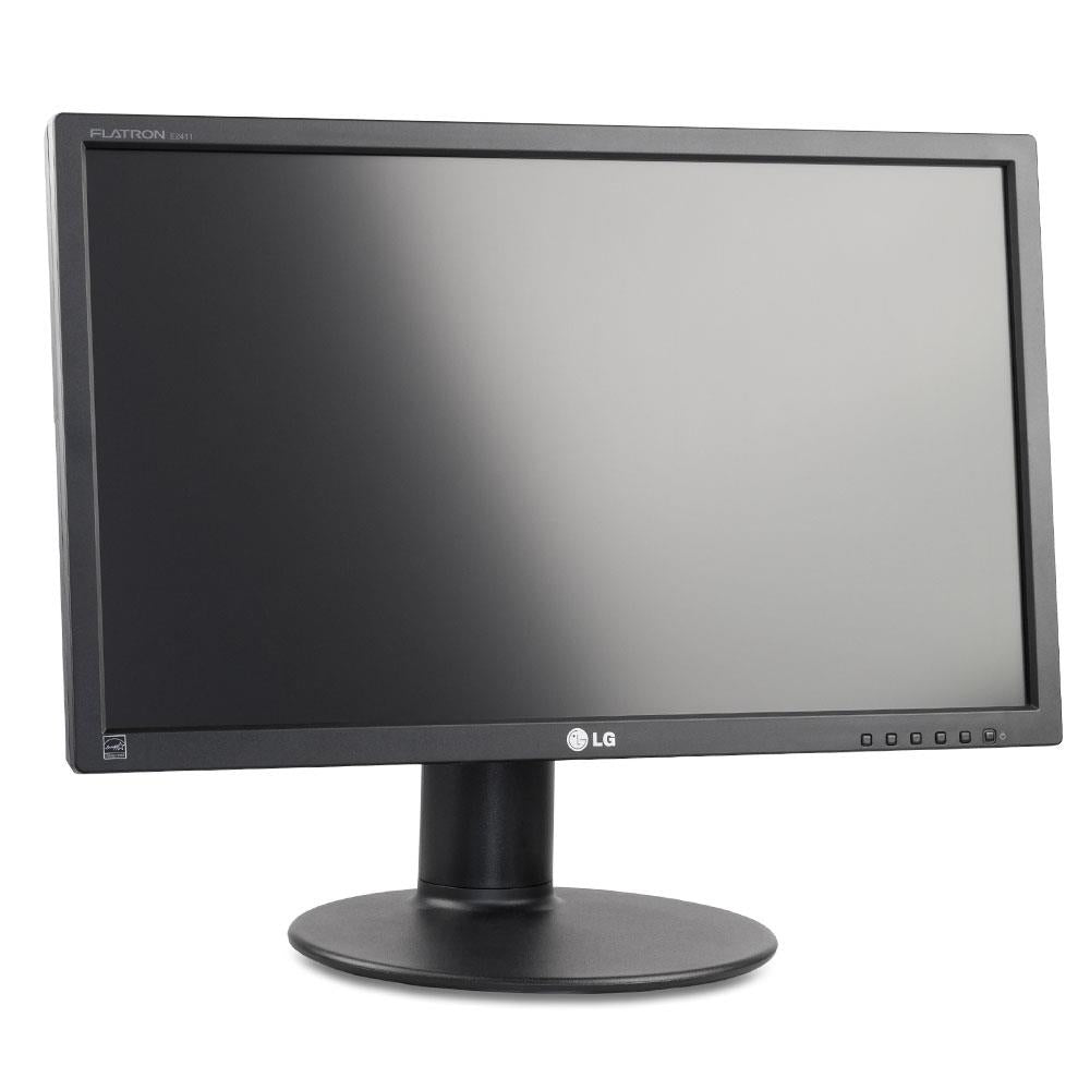 LG E2411PU-BN 24 Zoll Full-HD 1920x1080 VGA DVI Höhenverstellbar Schwarz
