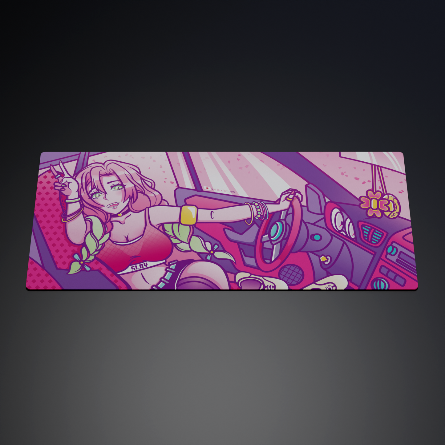 Drift Queen Mitsuri Deskmat