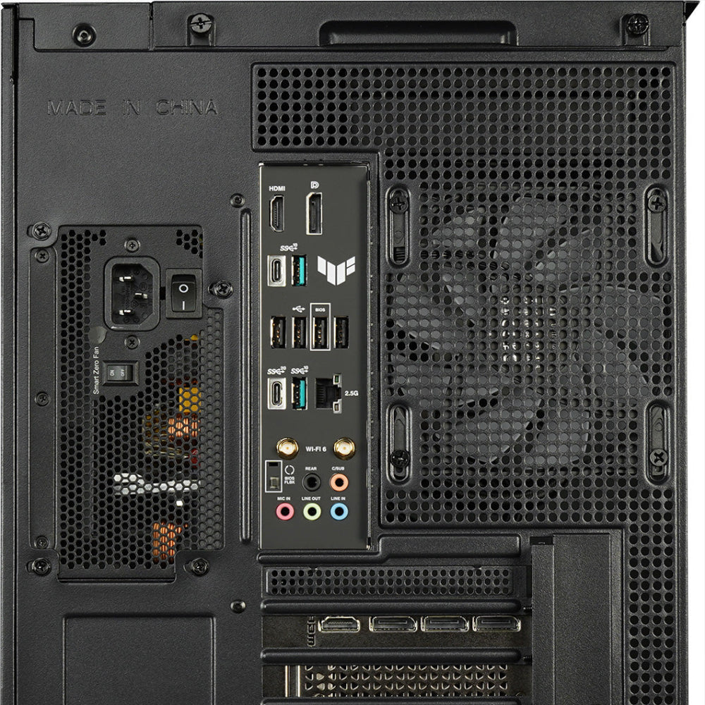 Purple Behemoth RTX 5070TI Black LCGS Gaming PC