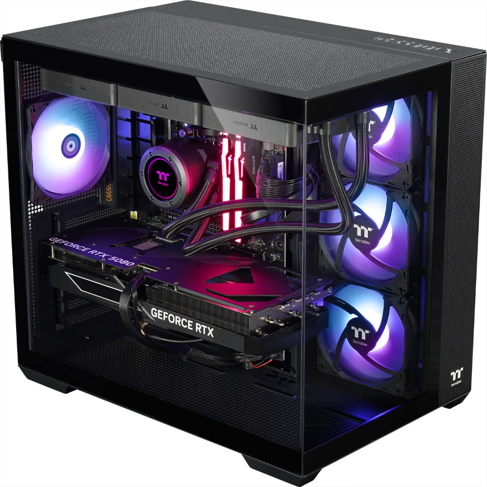 Purple Behemoth RTX 5070TI Black LCGS Gaming PC