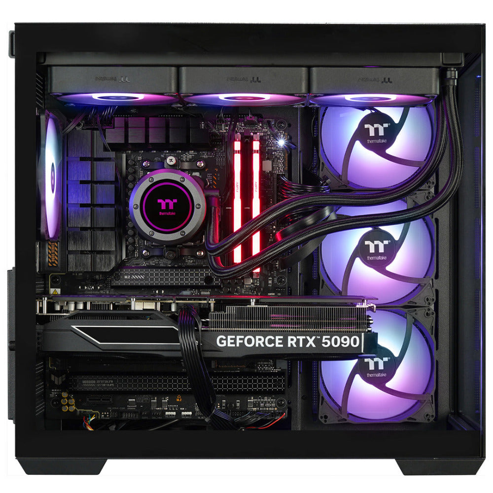 Purple Greatwyrms RTX 5090 Black LCGS Gaming PC