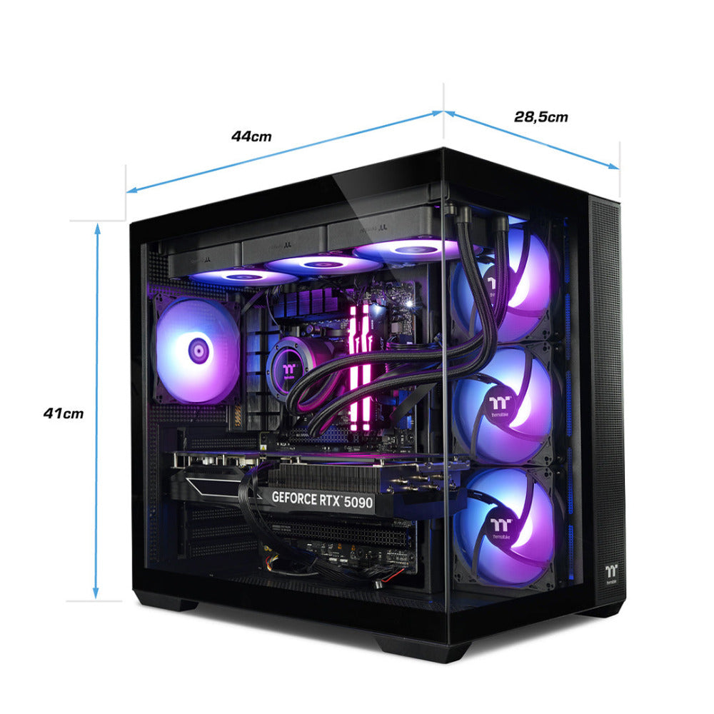 Purple Greatwyrms RTX 5090 Black LCGS Gaming PC