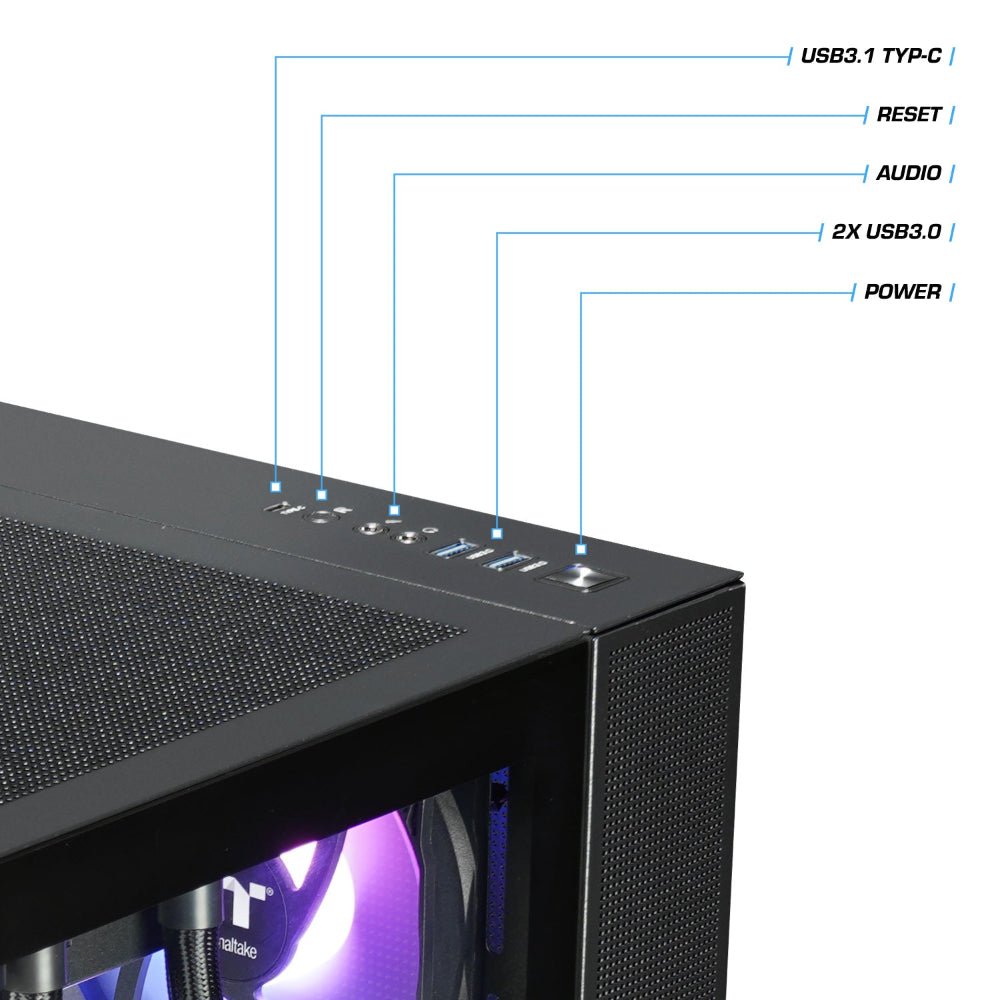 Purple Greatwyrms RTX 5090 Black LCGS Gaming PC