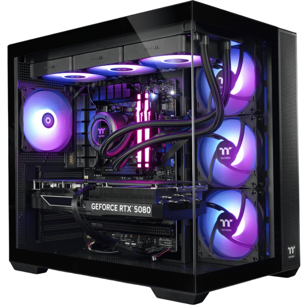 Purple Leviathan RTX 5080 Black LCGS Gaming PC