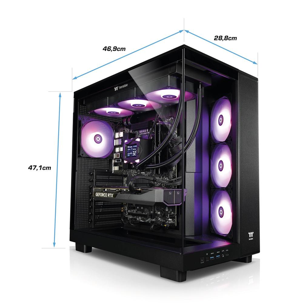 Purple Pixie King 5070TI Black LCGS Gaming PC