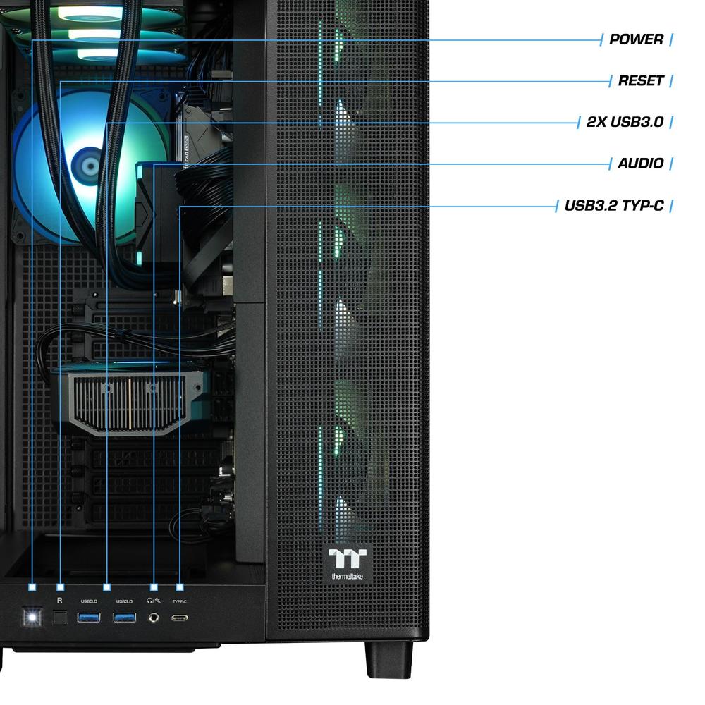 Purple Pixie King 5070TI Black LCGS Gaming PC