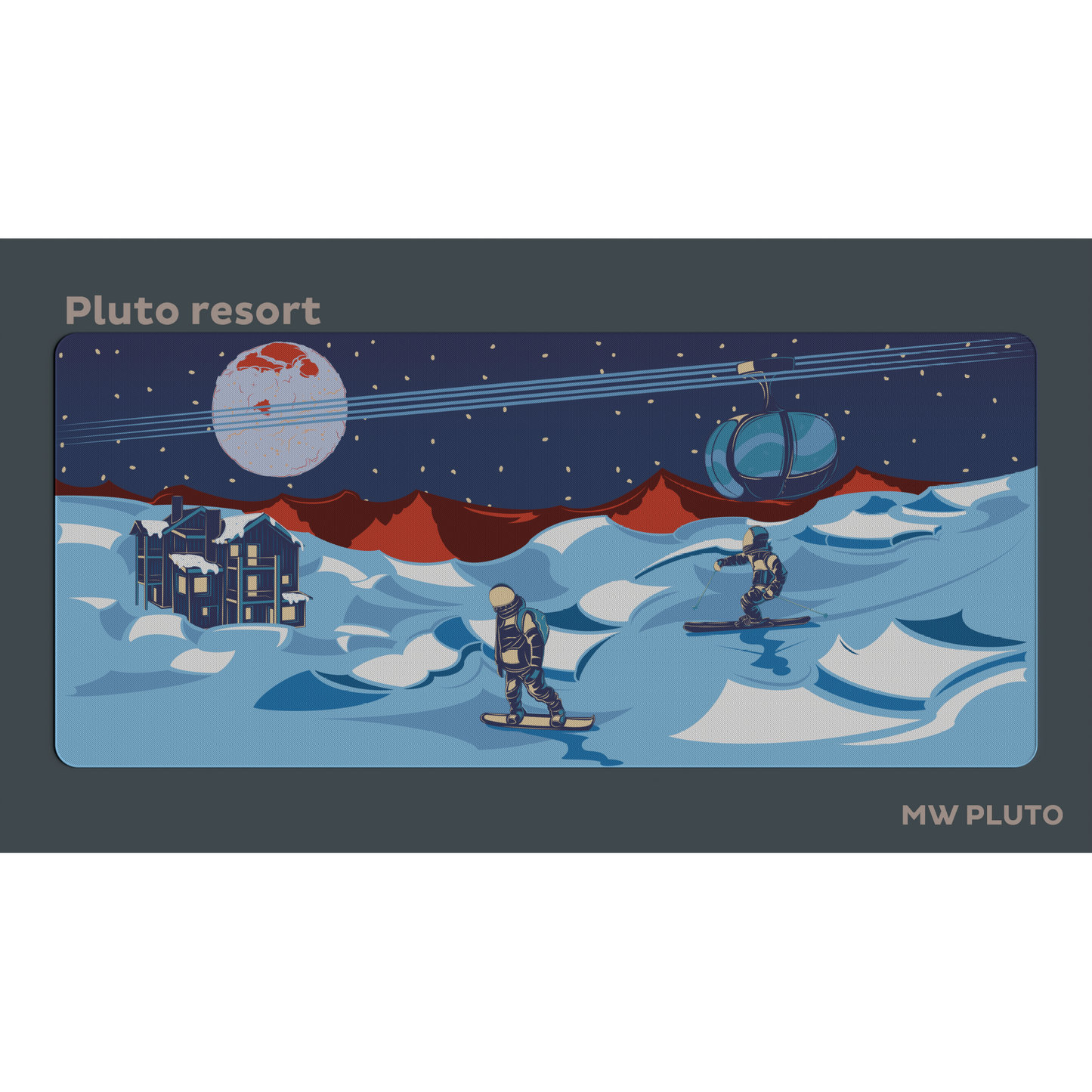 MW Pluto Deskmat